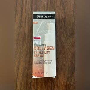 Neutrogena Rapid Firming Collagen Triple Lift Serum 1 fl oz / 30 g New In Box